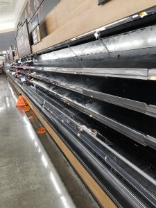 bare meat counter at walmart